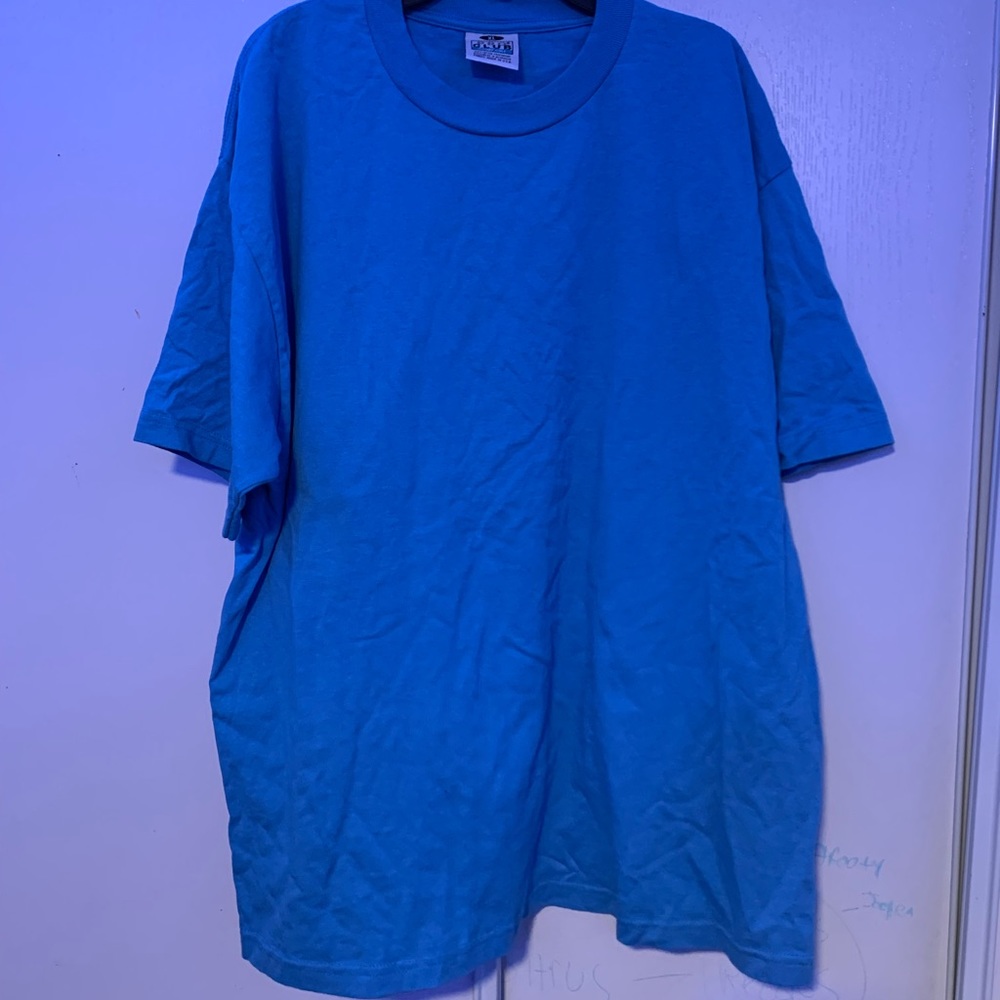 Pro Club Mens Comfort T Shirt XL Light Blue